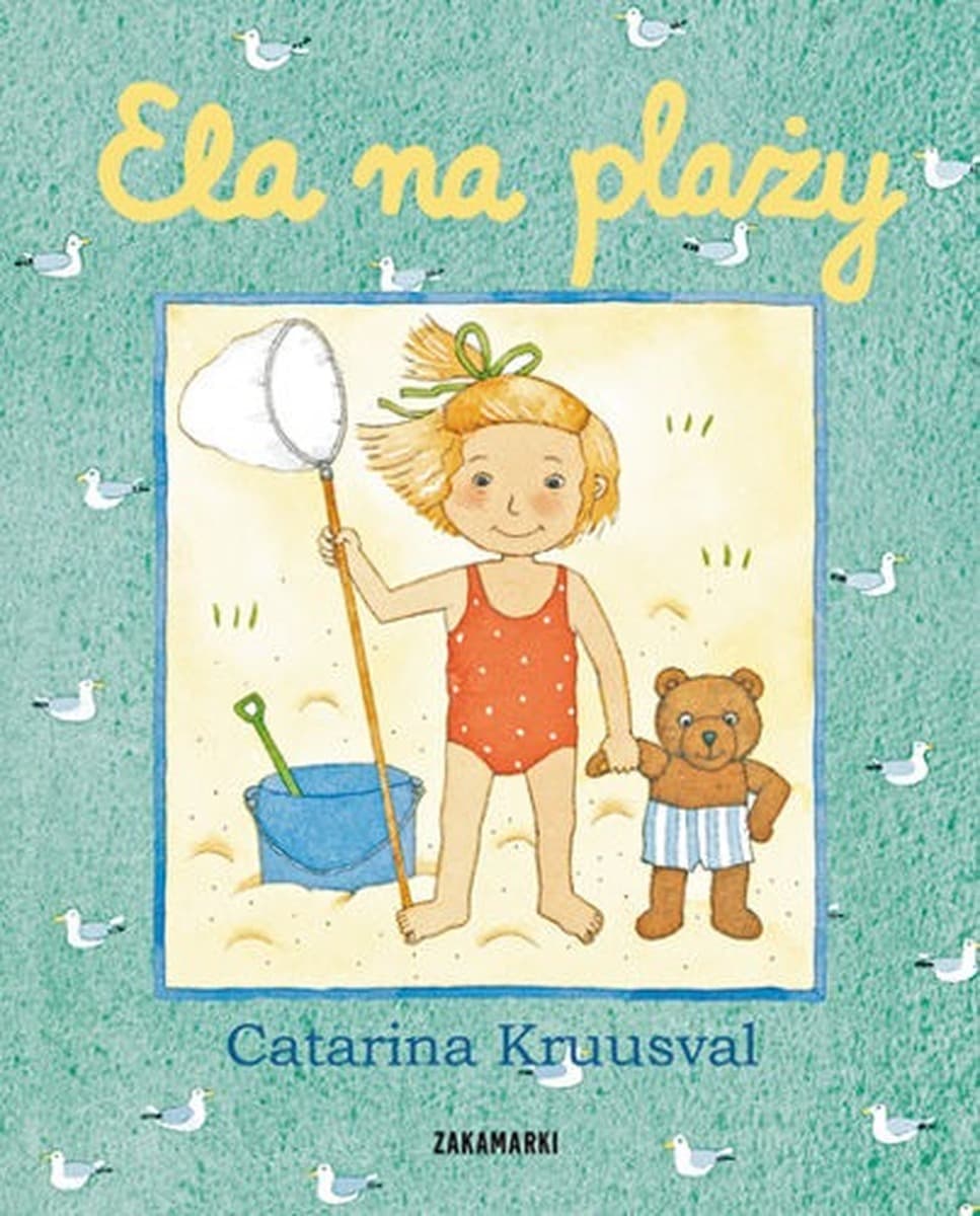 Ela na plaży Zakamarki - opowieść obrazkowa dla dzieci