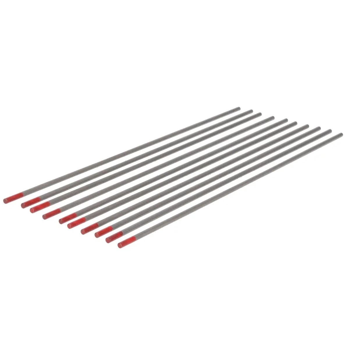 Elektroda wolframowa TIG czerwona 2.0x175mm 10 sztuk w etui