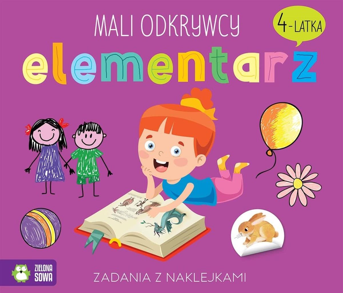 Elementarz dla 5 lat Mali Odkrywcy - Rozwój i edukacja