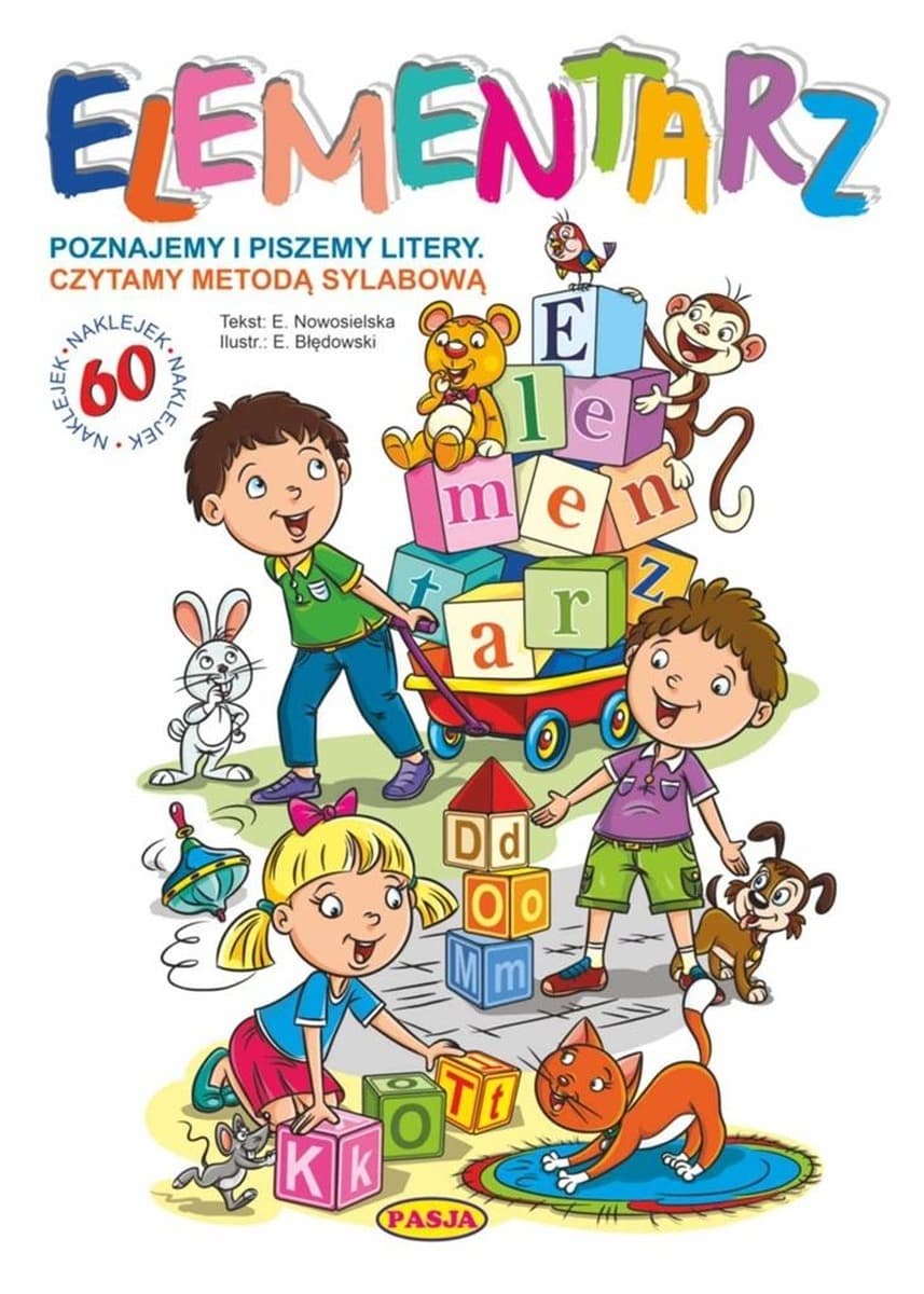 Elementarz do nauki czytania i pisania metodą sylabową