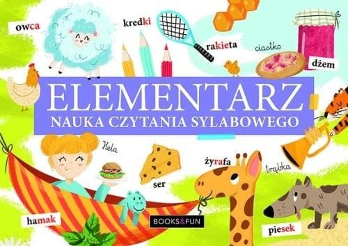 Kolorowanka dla dzieci Elementarz Nauka czytania sylabowego