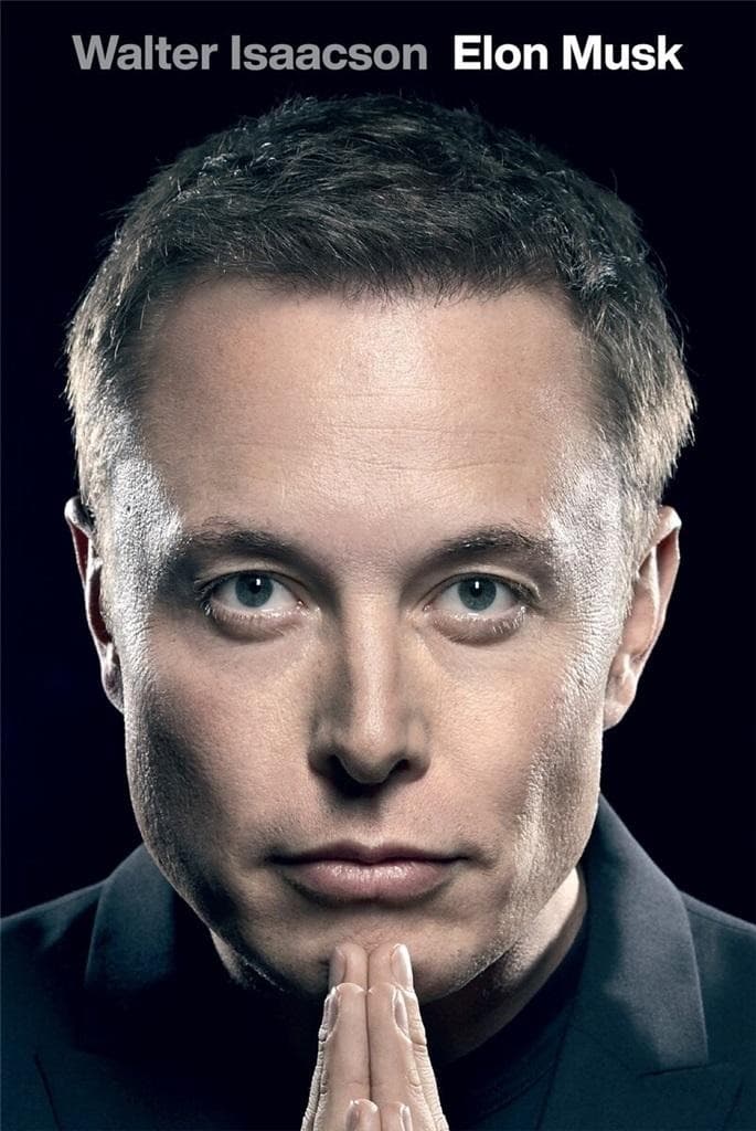 Elon Musk biografia Walter Isaacson 896 stron