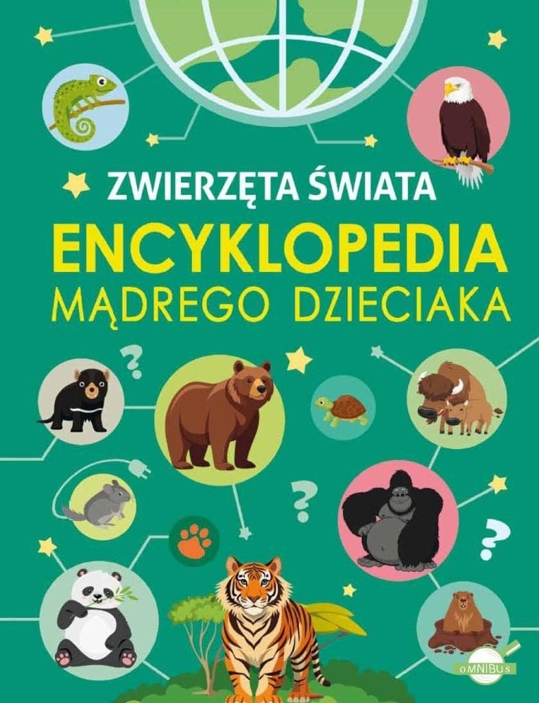 Encyklopedia o zwierzętach świata 64 strony dla dzieci