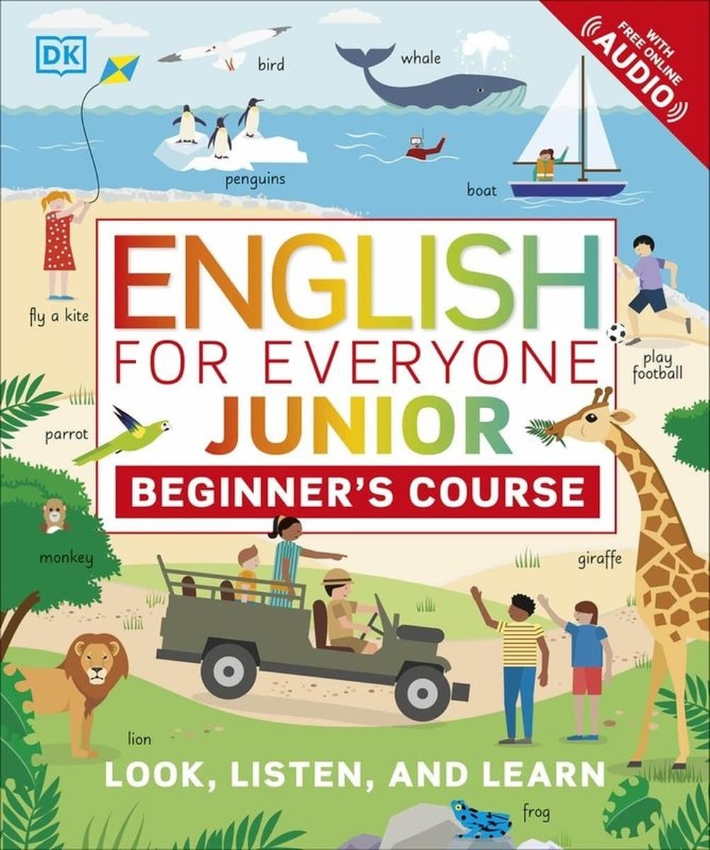 English for Everyone Junior Beginner's Course Look Listen and Learn. wer. angielska