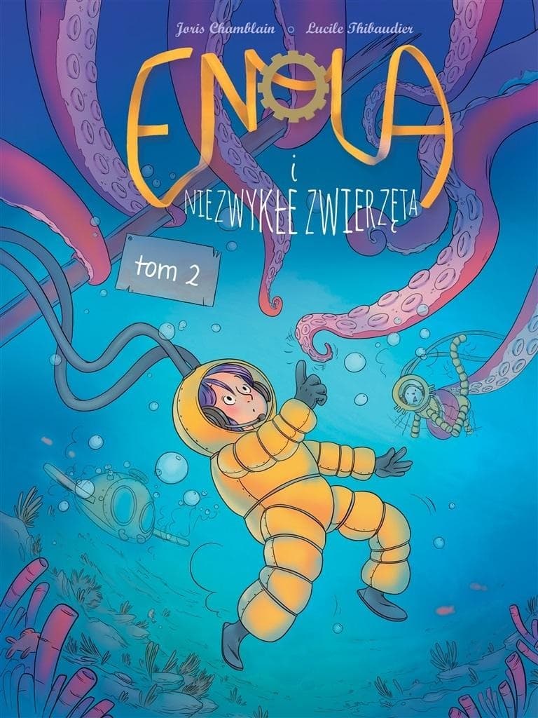 Enola i niezwykłe zwierzęta Tom 2 album komiksowy
