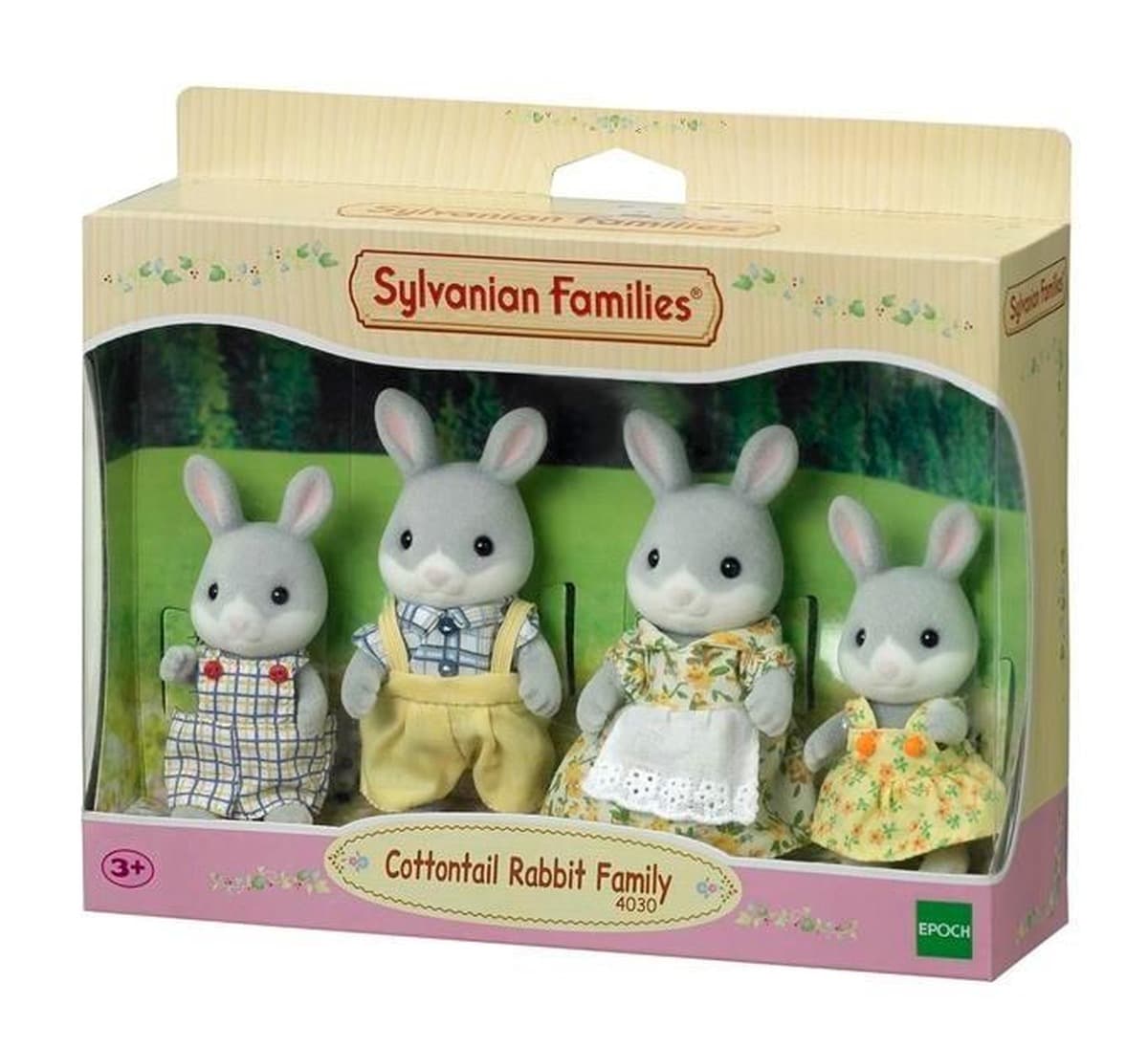 Epoch Figurki Rodzina Szarych Króliczków