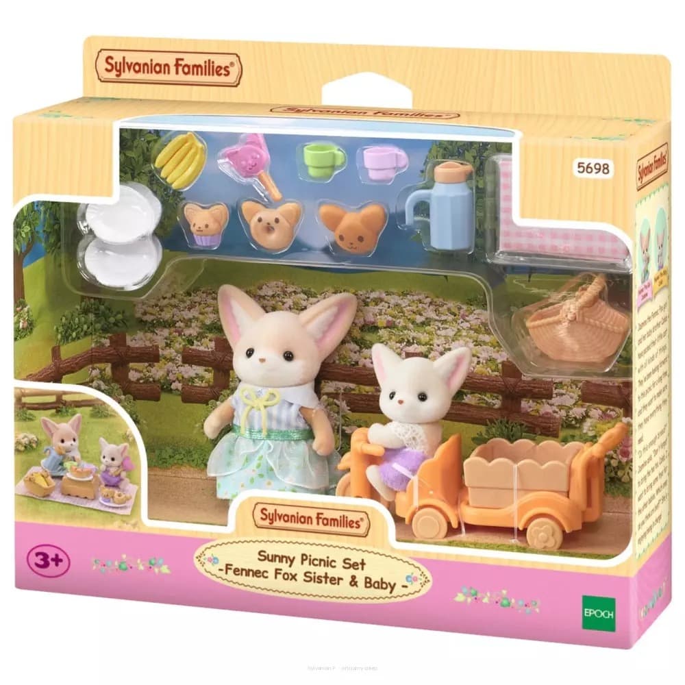 Sylvanian Families Liski na Pikniku Zestaw z Akcesoriami