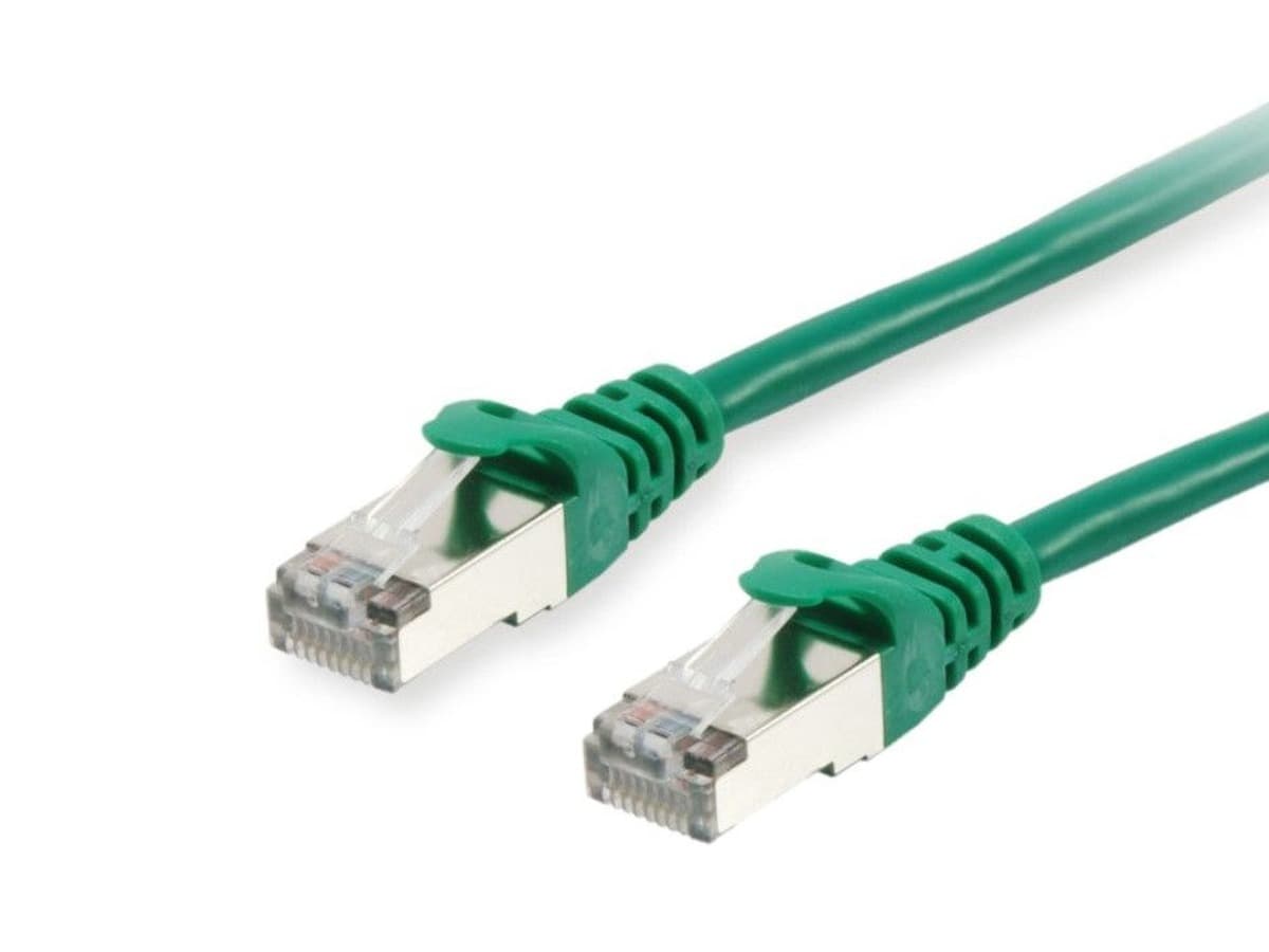 Equip Patchcord Cat6 S/FTP 2xRJ45 50m Zielony LSZH