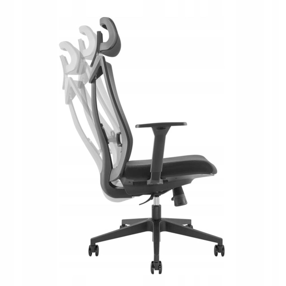 Ergonomiczny fotel biurowy Ergo Office ER-414, wysokie oparcie, max 150kg