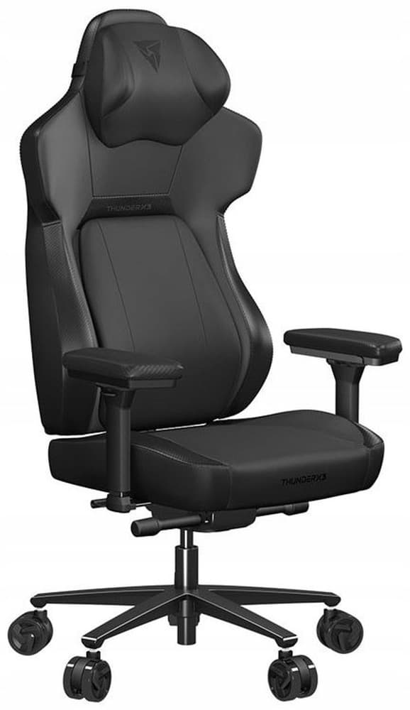 Fotel biurowy ThunderX3 XTC czarno-niebieski