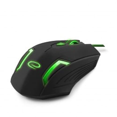 Mysz optyczna Esperanza Fighter EGM205G 2400 DPI czarna
