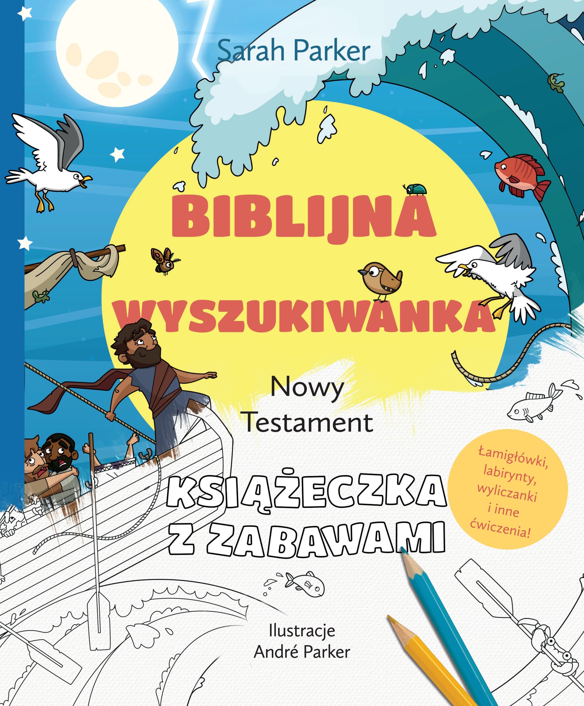 Esprit Kids: Biblijna wyszukiwanka dla dzieci, Nowy Testament - książeczka z zabawami