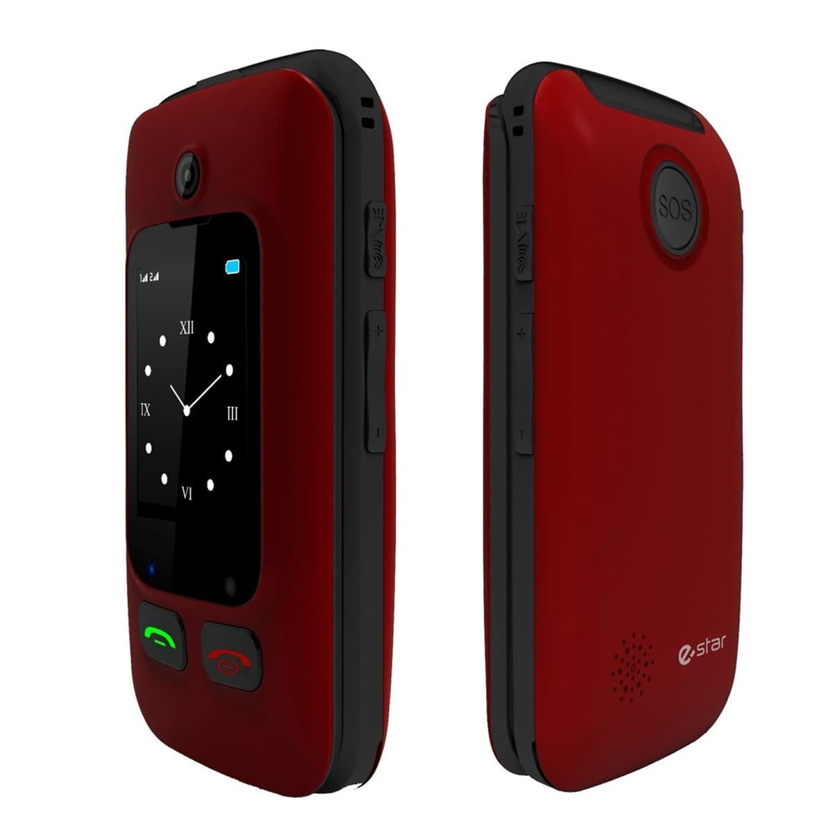 Etui Digni Flip Czerwony