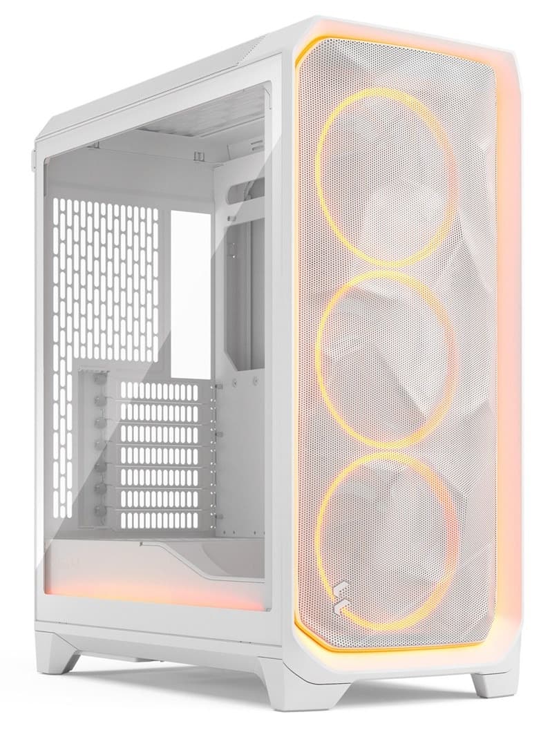 Fractal Design Meshify 3 Ambience Pro Obudowa Komputerowa Biała RGB Clear Tint