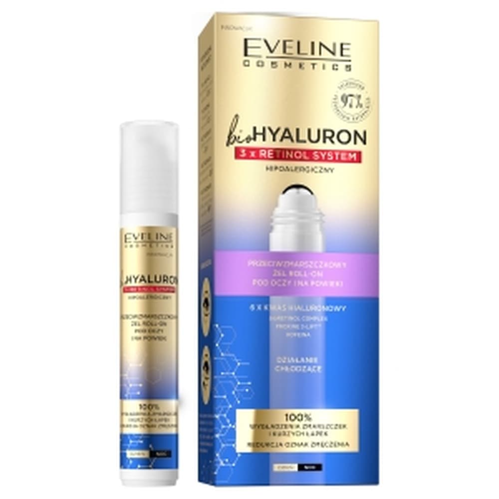 Eveline Bio Hyal 3XR Żel pod Oczy 15 ml