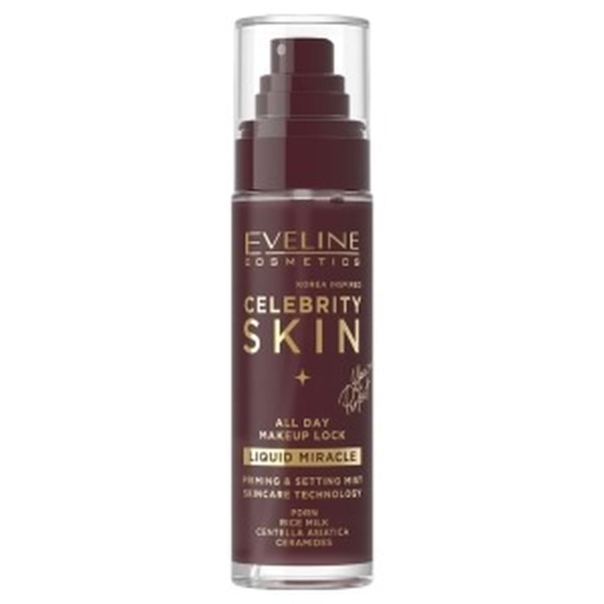 Eveline Celebrity Skin mgiełka do twarzy utrwalająco-pielęgnacyjna 100 ml
