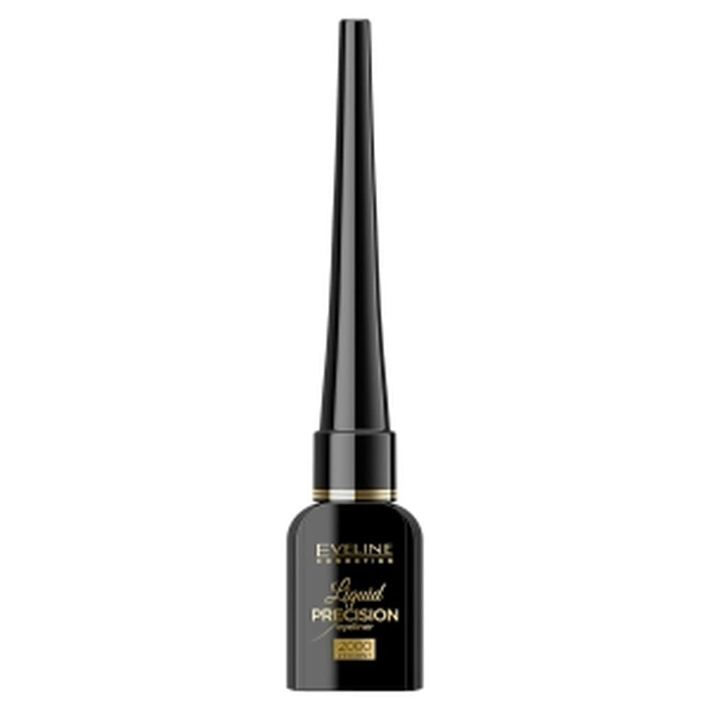 Eveline Precision Eyeliner w płynie czarny 2000% matowy