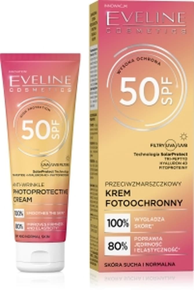Eveline Krem fotoochronny SPF50 do twarzy 30 ml