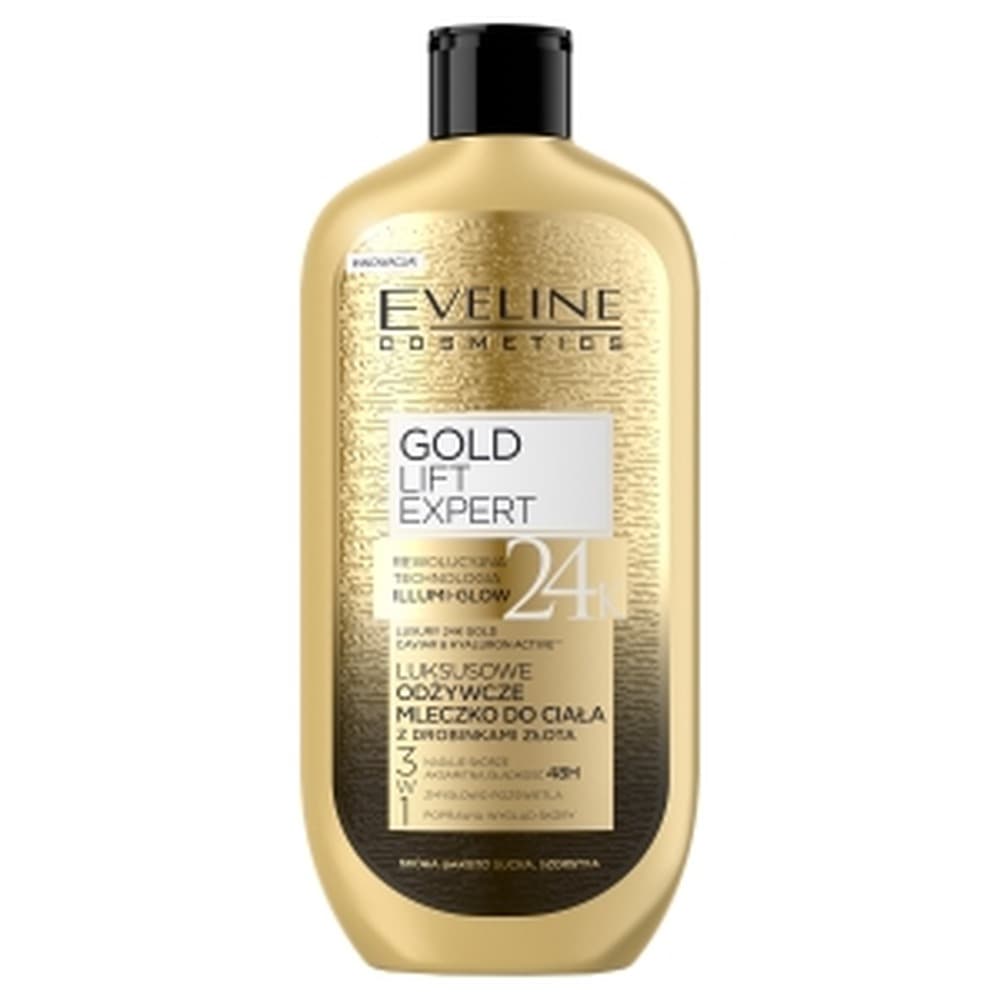 Eveline Gold Lift Expert Mleczko-tonik do demakijażu 350 ml