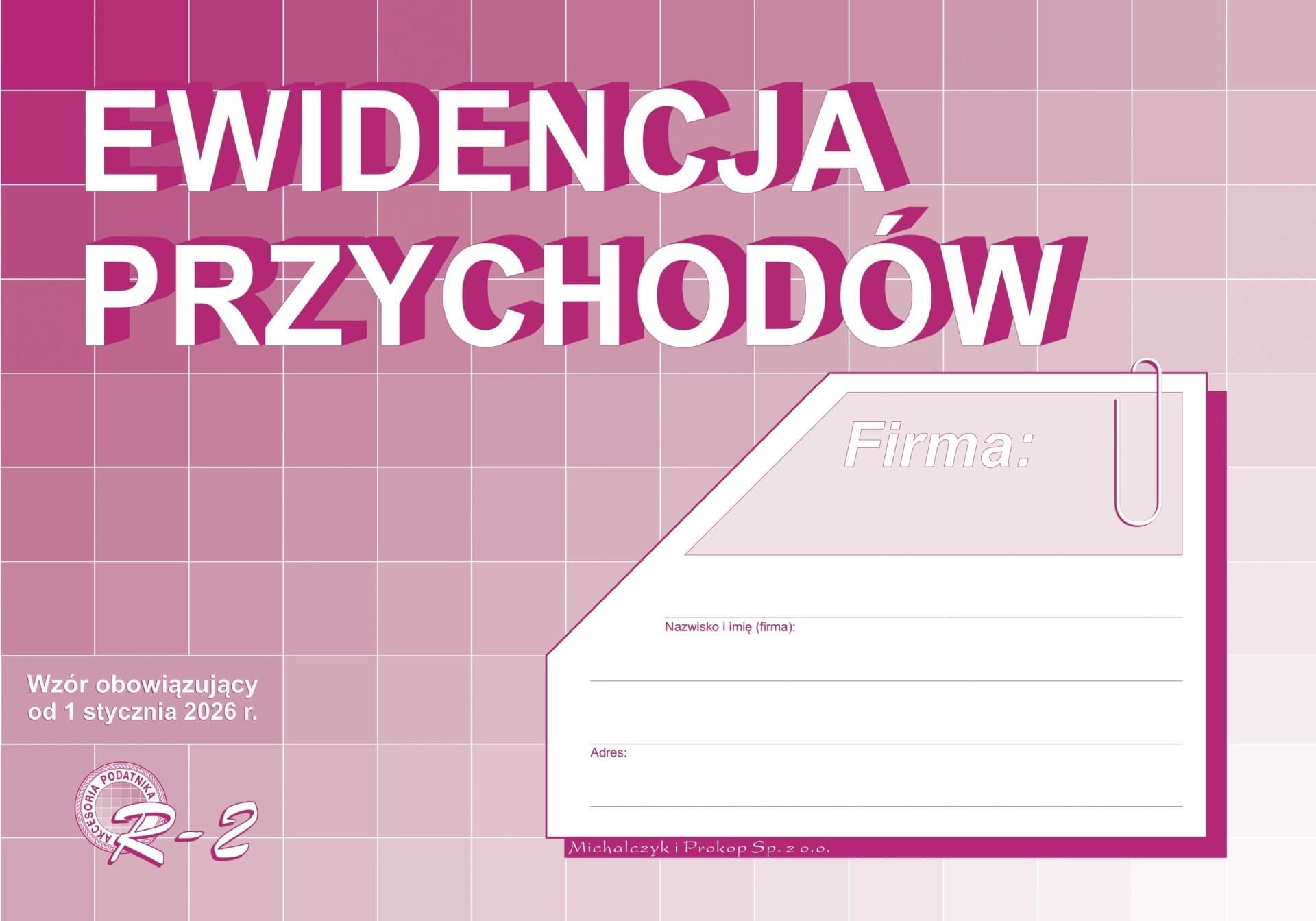 Ewidencja przychodów od 1 stycznia 2026