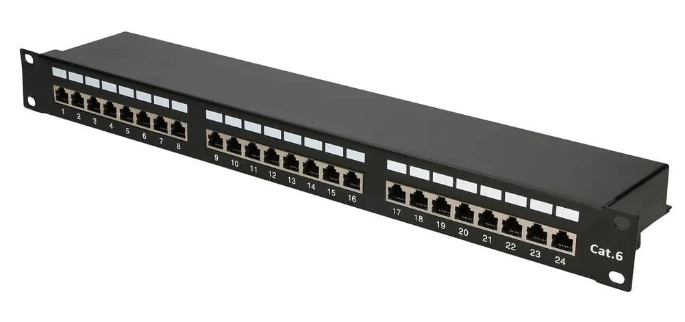 Extralink Patch Panel EX.9830 1U Kat. 5e 24xRJ-45