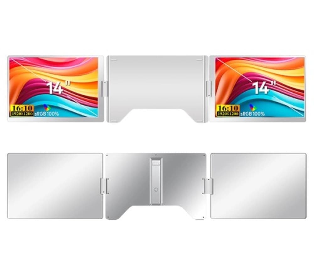 EXTRALINK SMART LIFE 14" Monitor 2-ekranowy do Laptopów 12"-17.3"