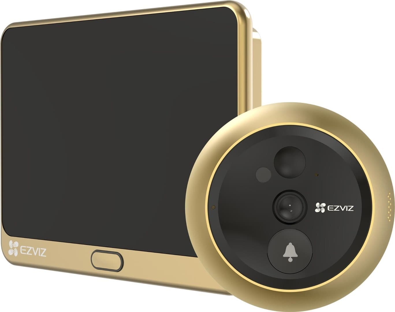 EZVIZ DP2C wideodomofon 2MP, ekran 4.3", srebrny, Wi-Fi, detekcja ruchu
