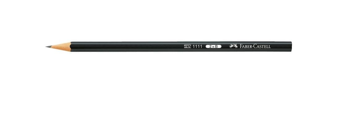 Faber-Castell Ołówek grafitowy 2B 12 sztuk