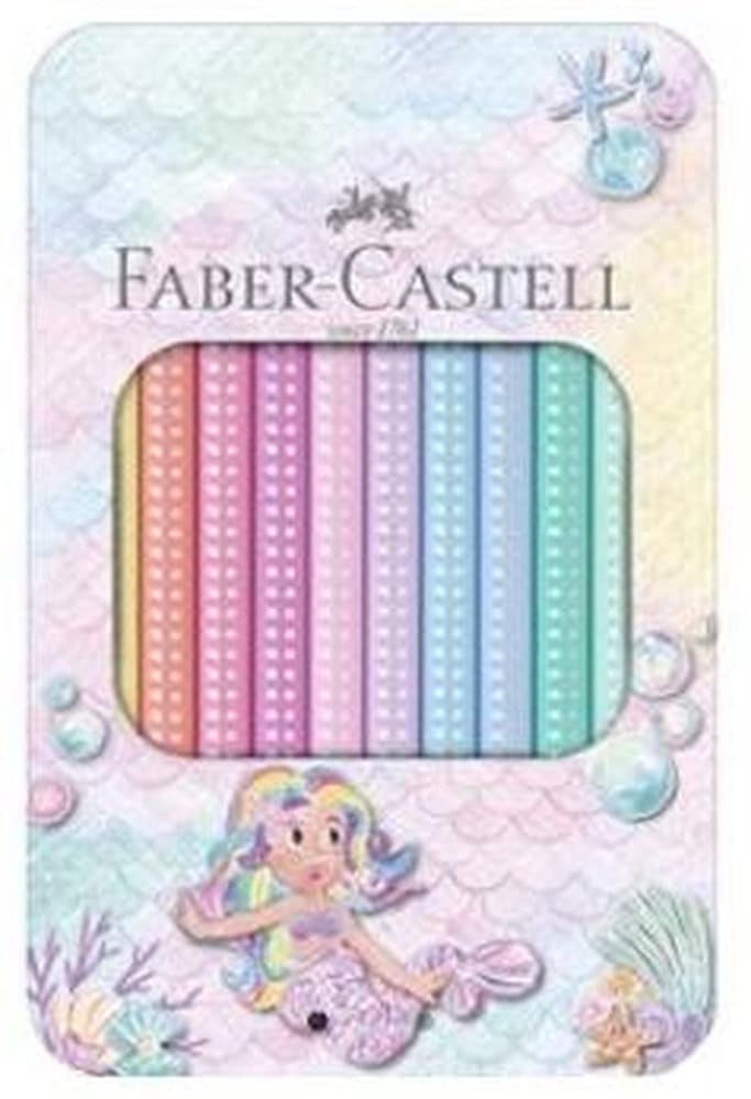 Faber-Castell Sparkle Kredki ołówkowe Jumbo 10 kolorów