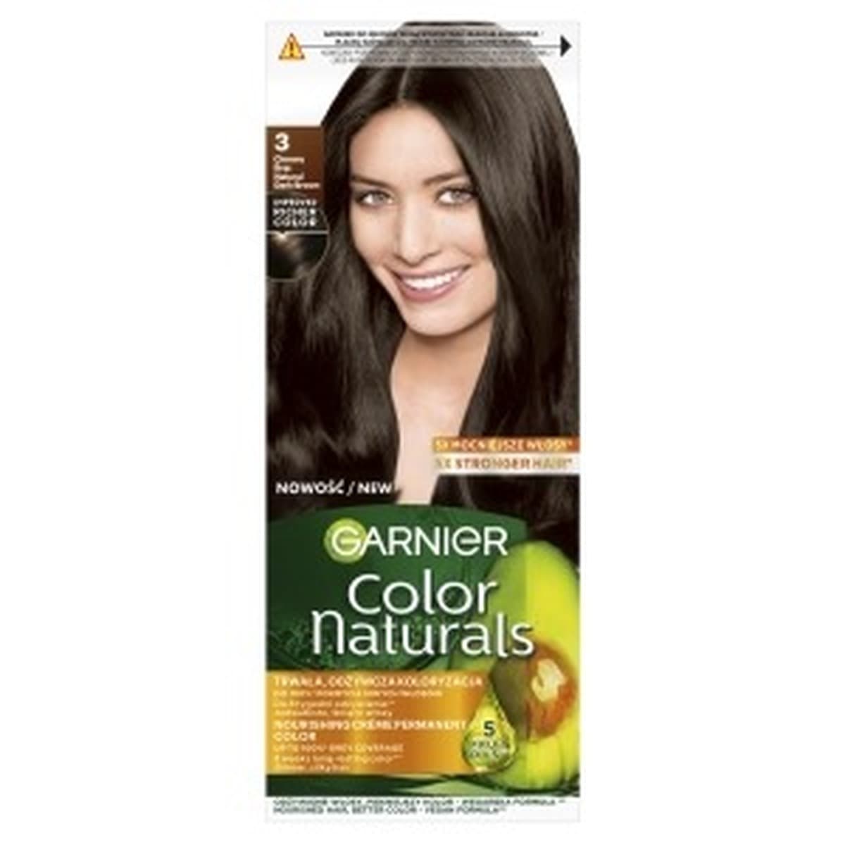 Farba do włosów Color Naturals Brąz 3 Ciemny