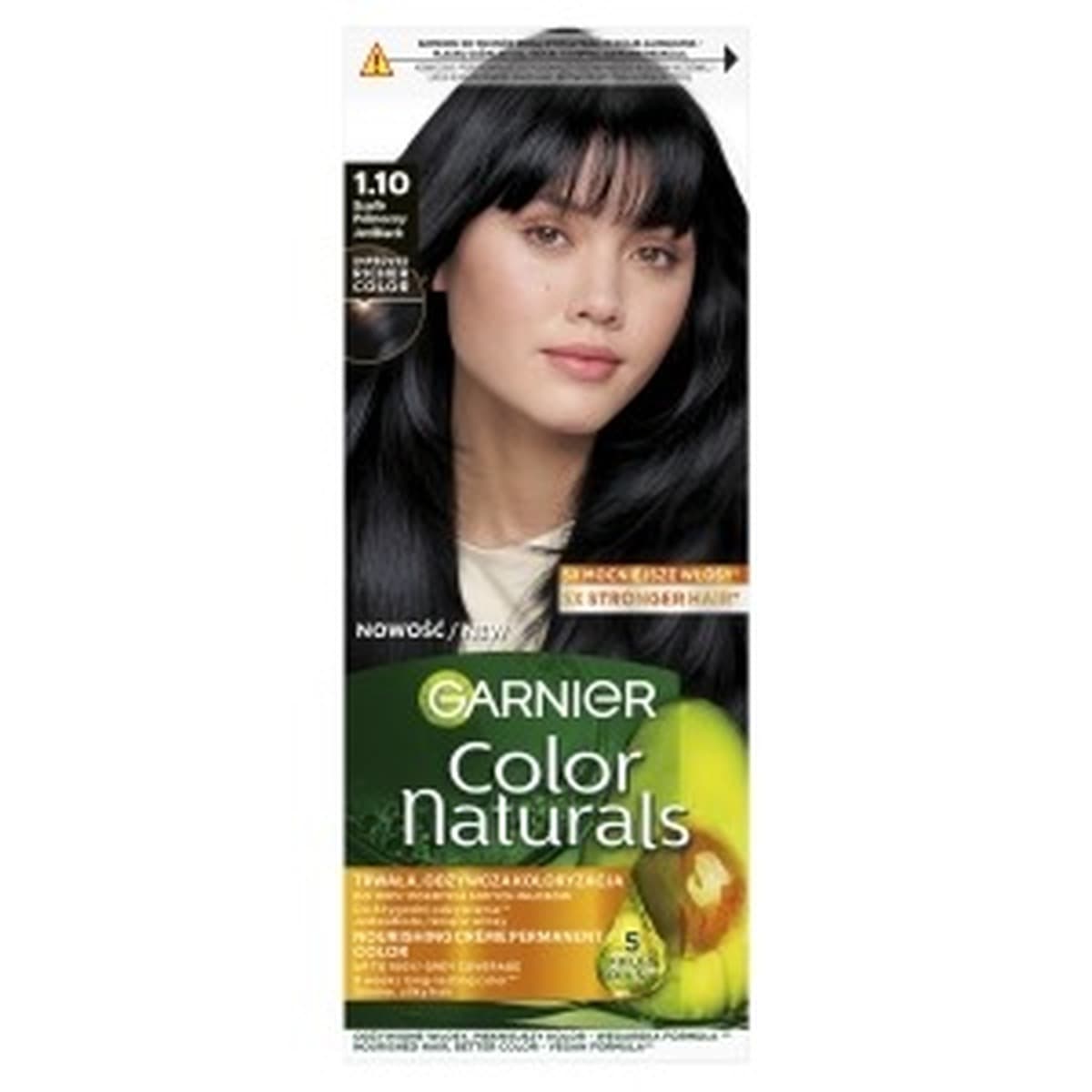 Farba do włosów Garnier Color Naturals 1.10 Granatowa Czerń