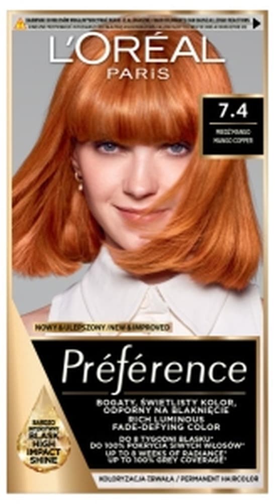 Farba do włosów L'Oréal Paris Preference 10.112 Silver