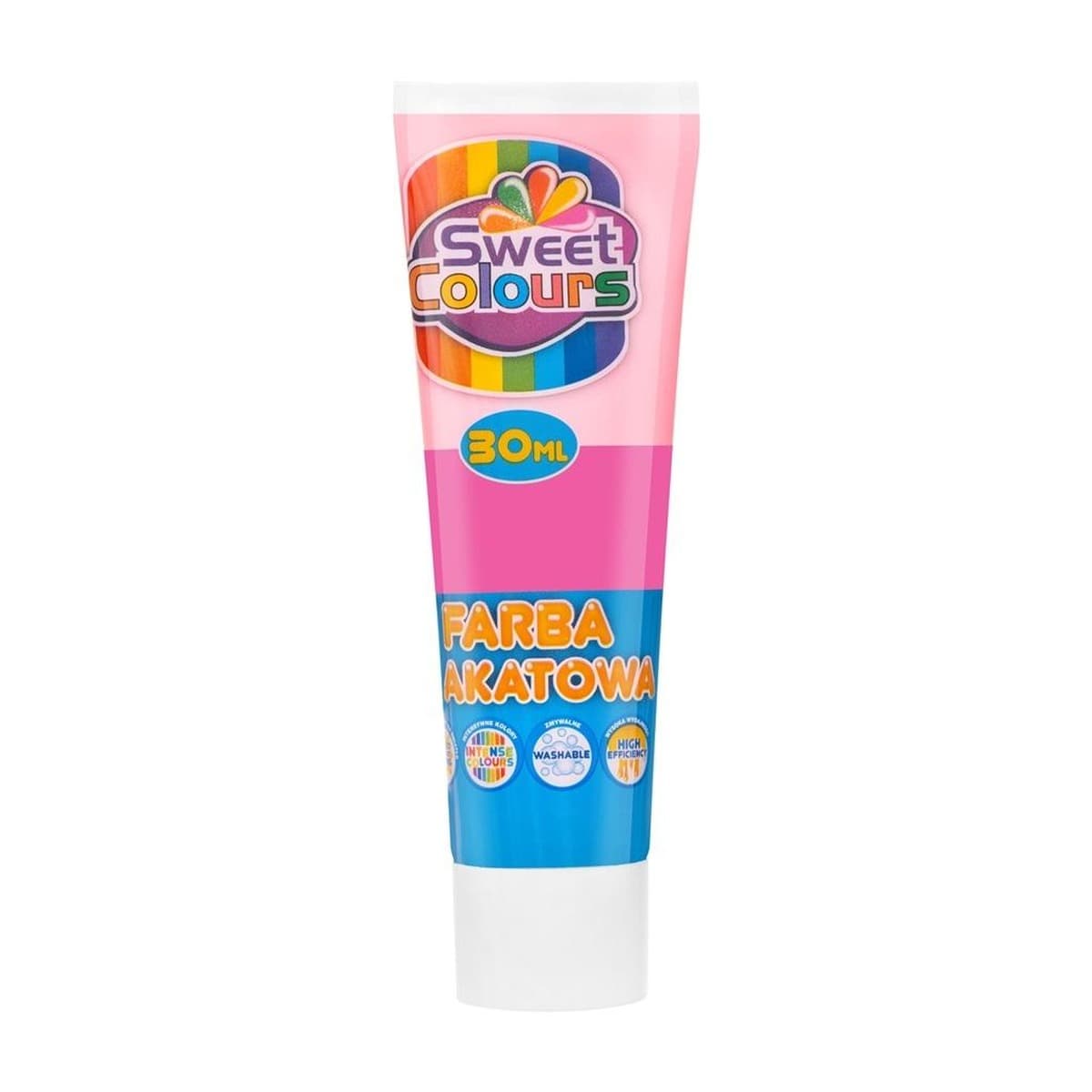 Farba plakatowa różowa 30 ml
