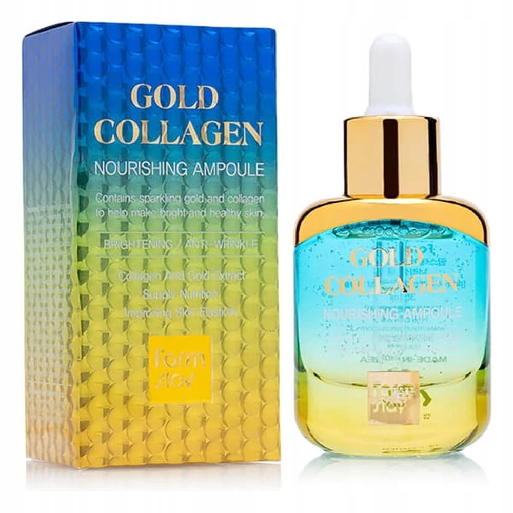 Farmstay Gold Collagen odżywcza ampułka do twarzy 35 ml