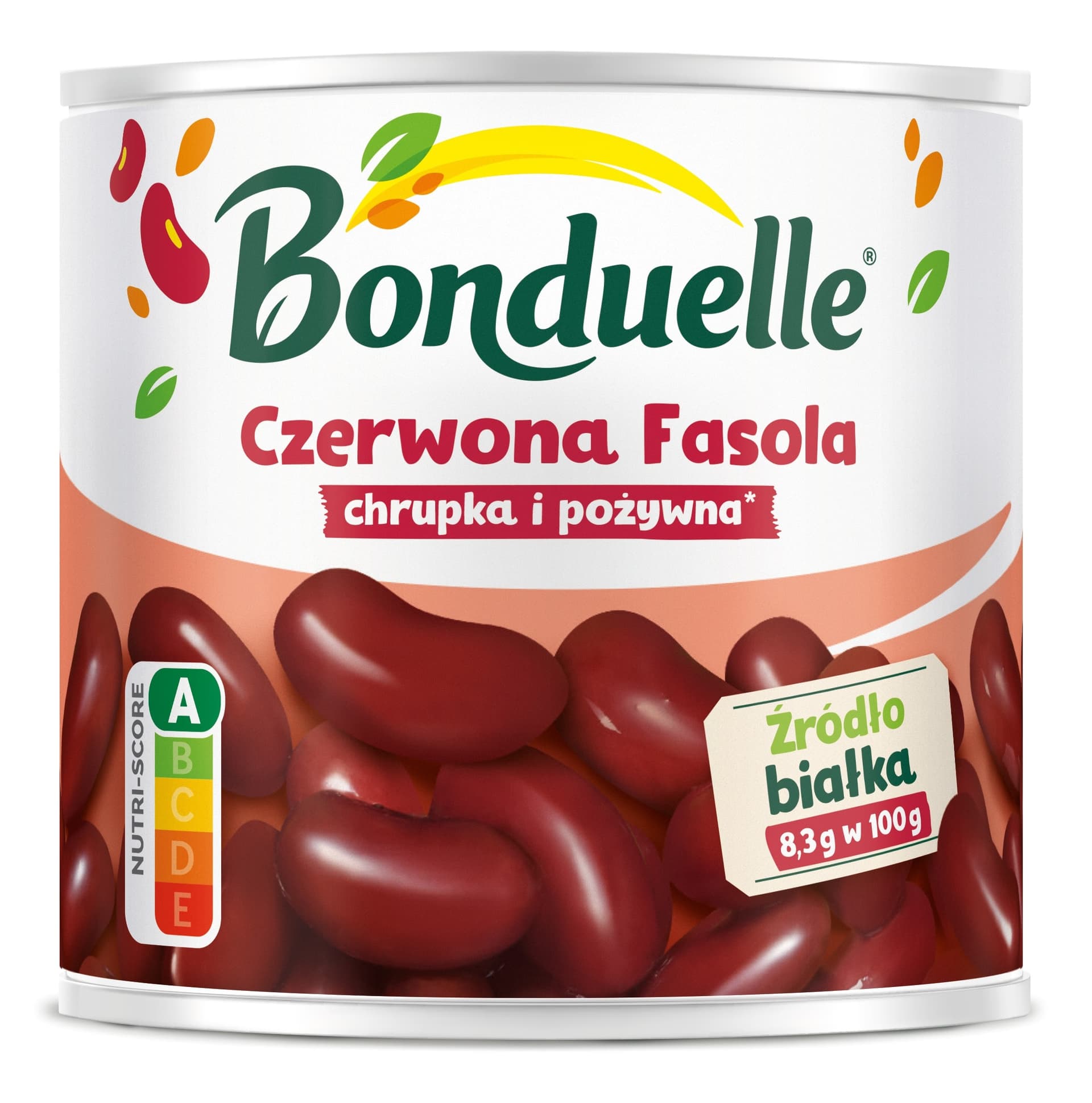 Bonduelle Czerwona fasola chrupka i pożywna 310g