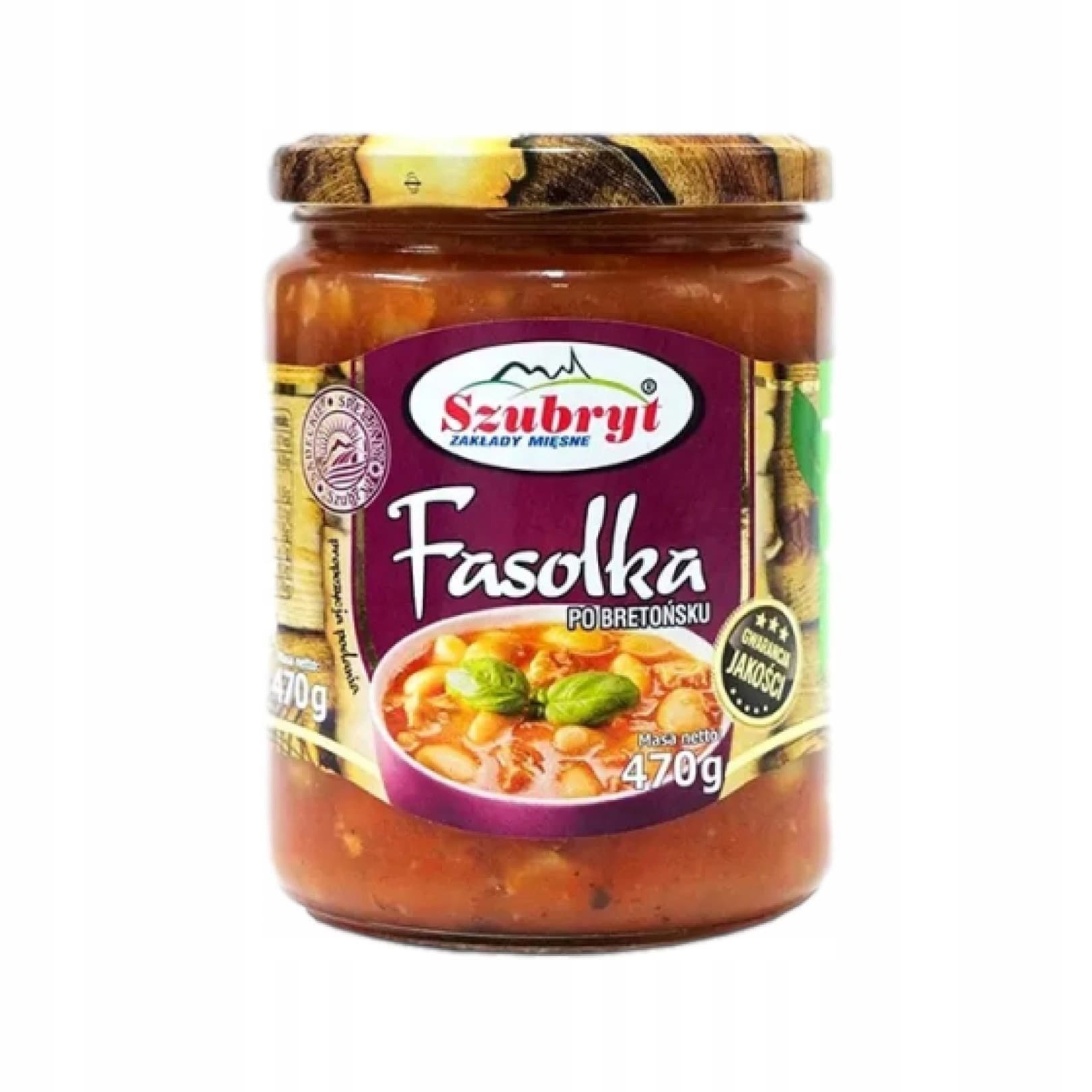 Fasolka po bretońsku Szubryt 470 g
