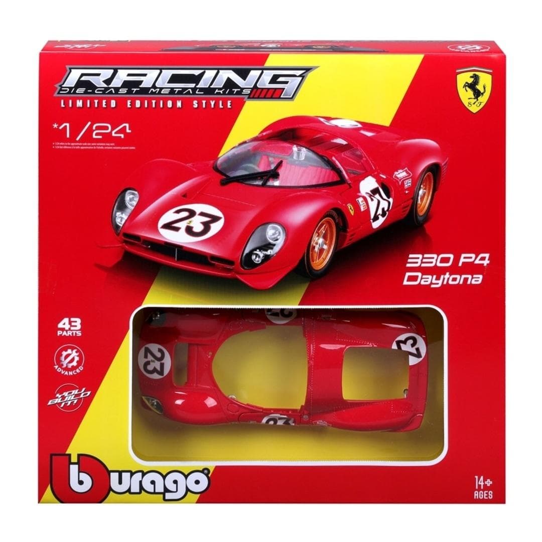 Ferrari 330 P4 Daytona 1967 model do składania Bburago 1:24