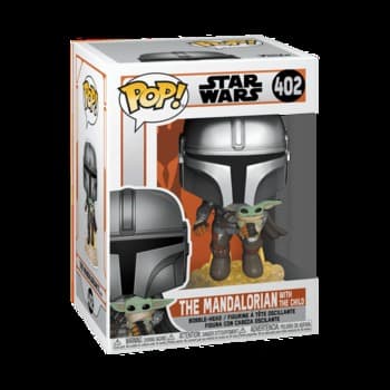 Figurka kolekcjonerska Funko POP Mandalorian Flying with Jetpack Star Wars