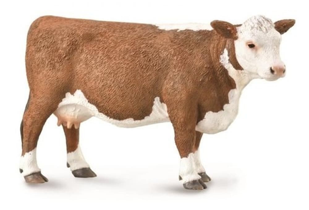 Figurka kolekcjonerska Krowa Hereford 004-88860