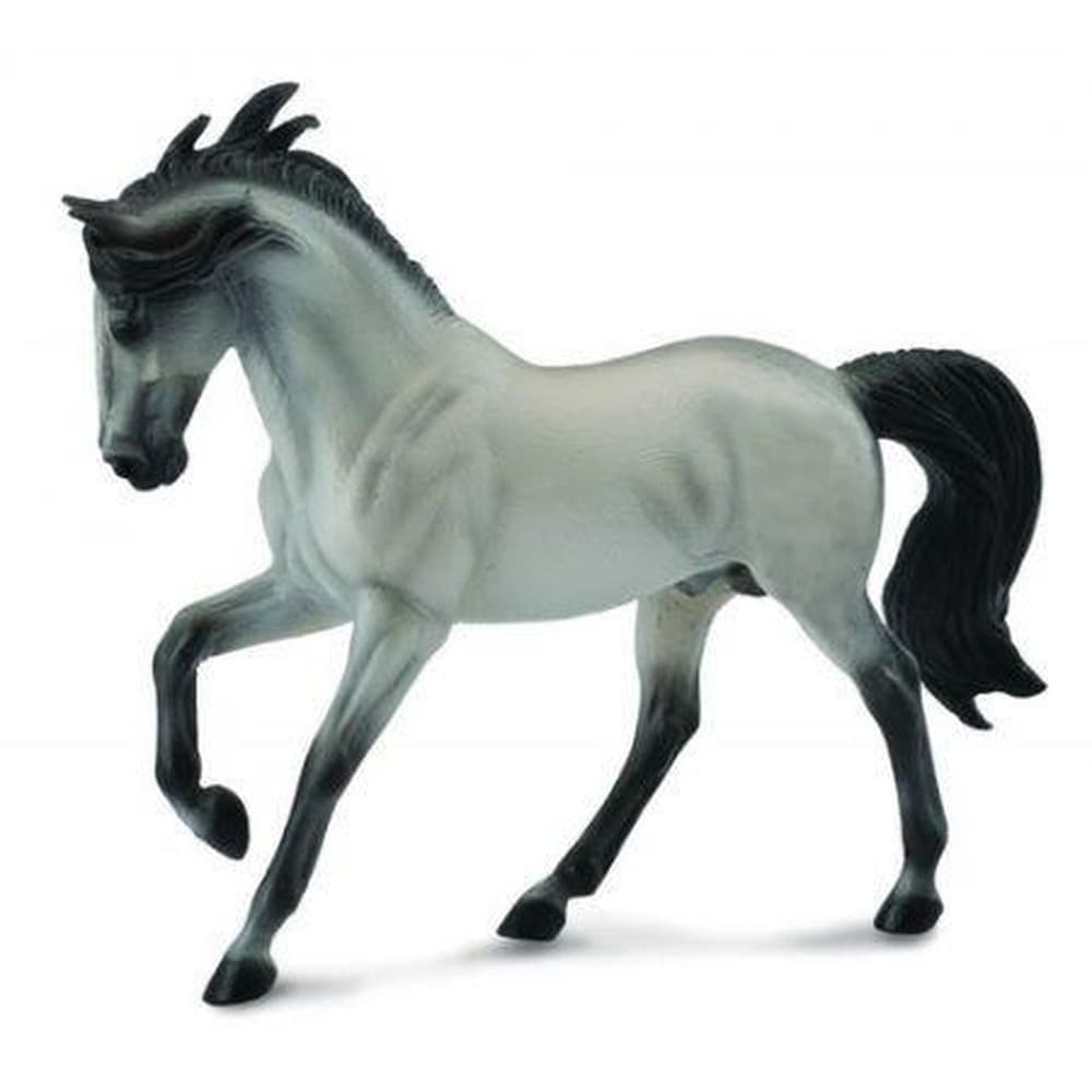 Figurka konia rasy andaluzyjskiej szary ogier Collecta