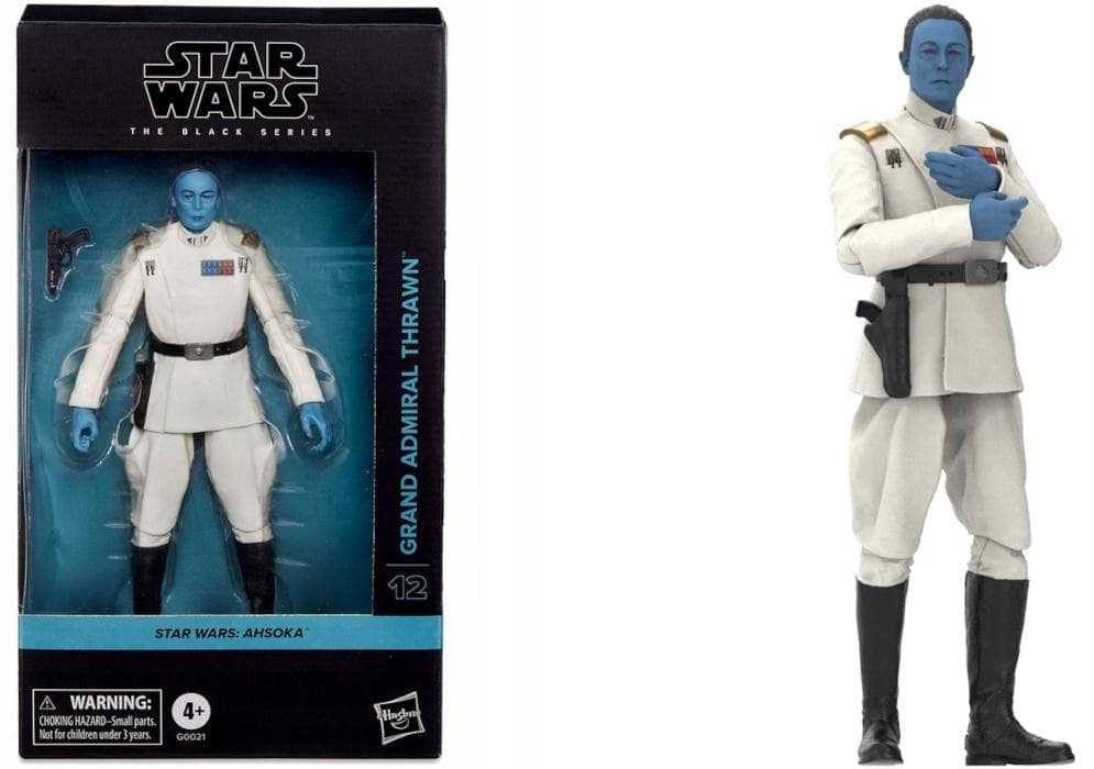 Figurka Grand Admiral Thrawn Star Wars The Black Series Hasbro ok. 15 cm