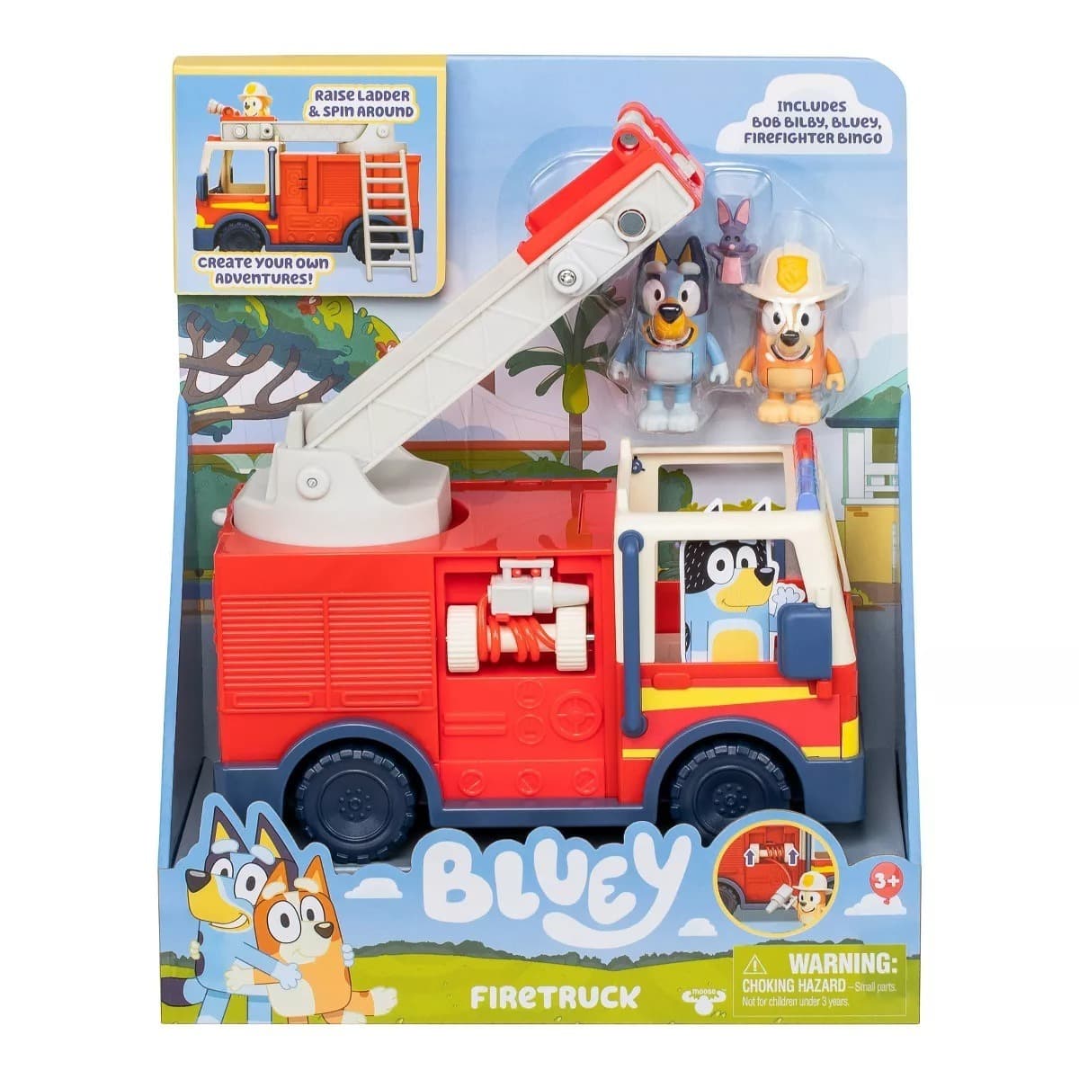 Figurki Bluey Wóz Strażacki