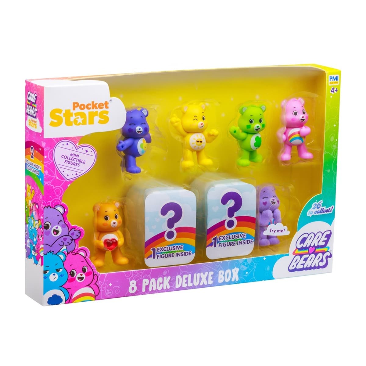 Figurki Care Bears Deluxe Box - 8 sztuk (zestaw)