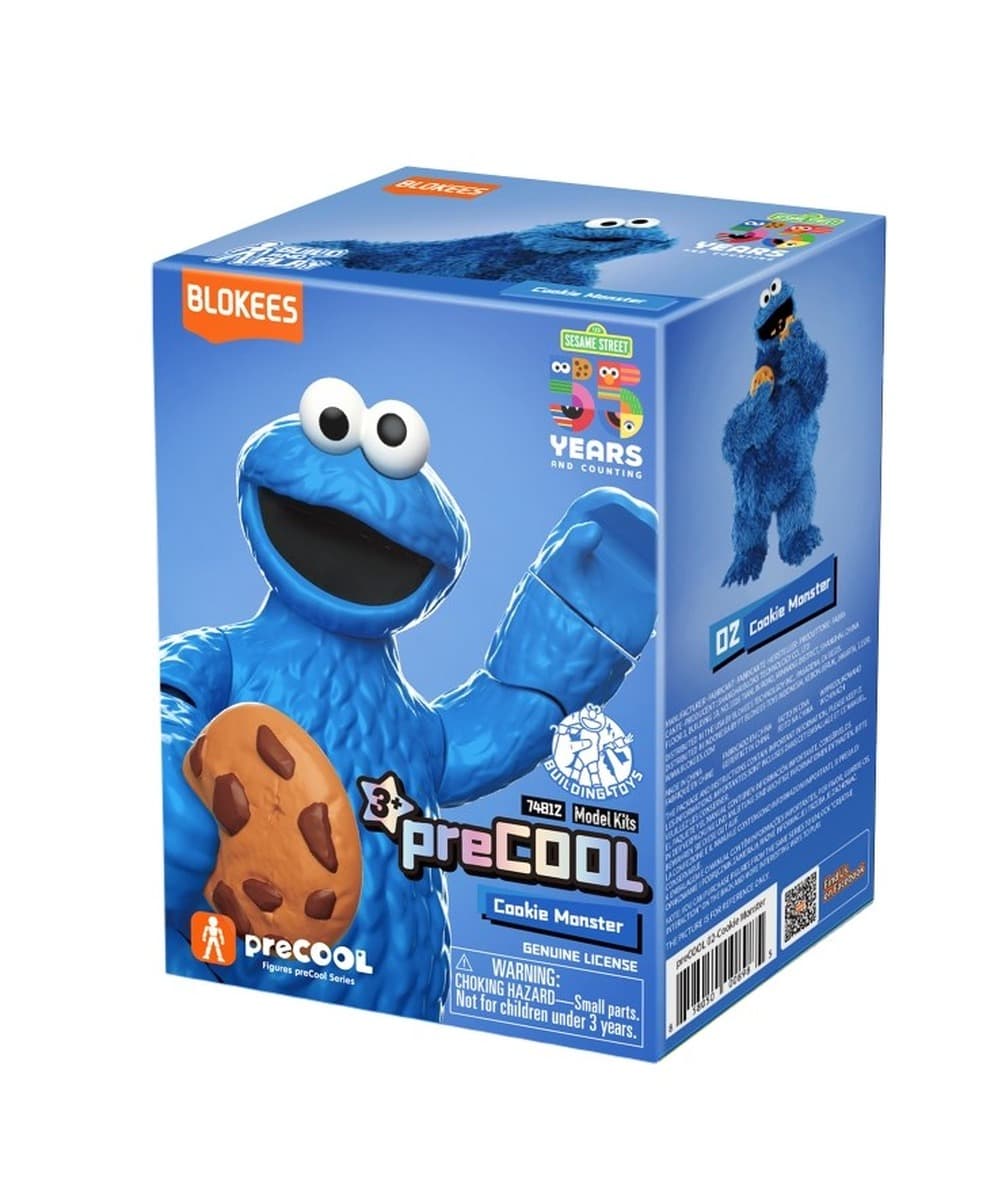 Figurki kolekcjonerskie BLOKEES SESAME STREET preCOOL S2 - Cookie Monster