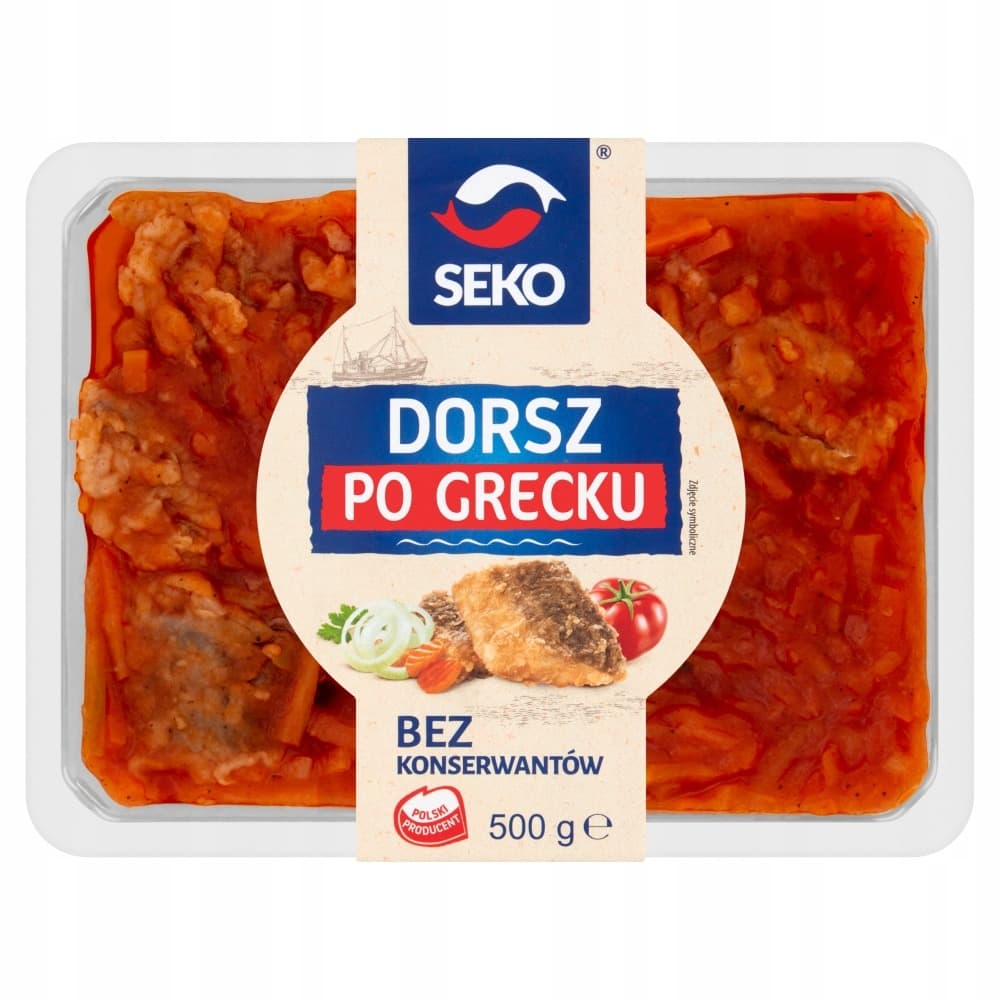 Dorsz po grecku Seko 500g