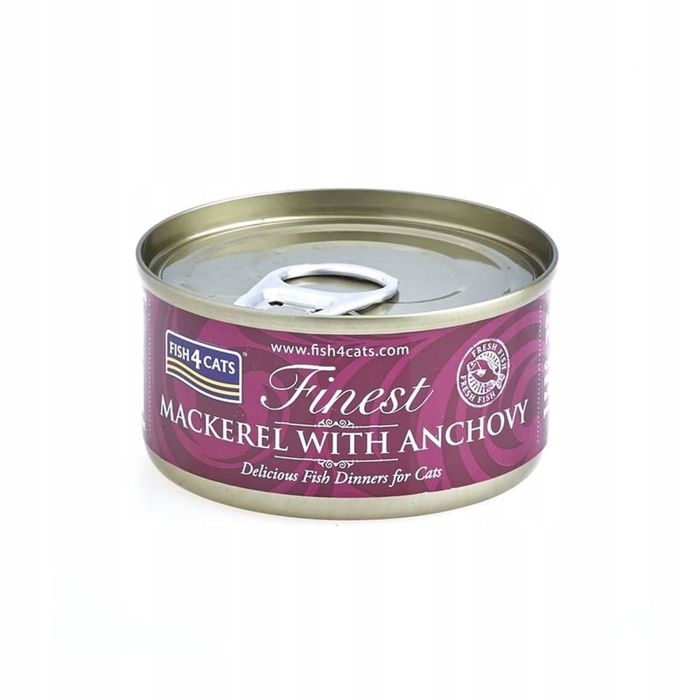 Fish4Cats Finest Makrela z Anchois dla kota 70g