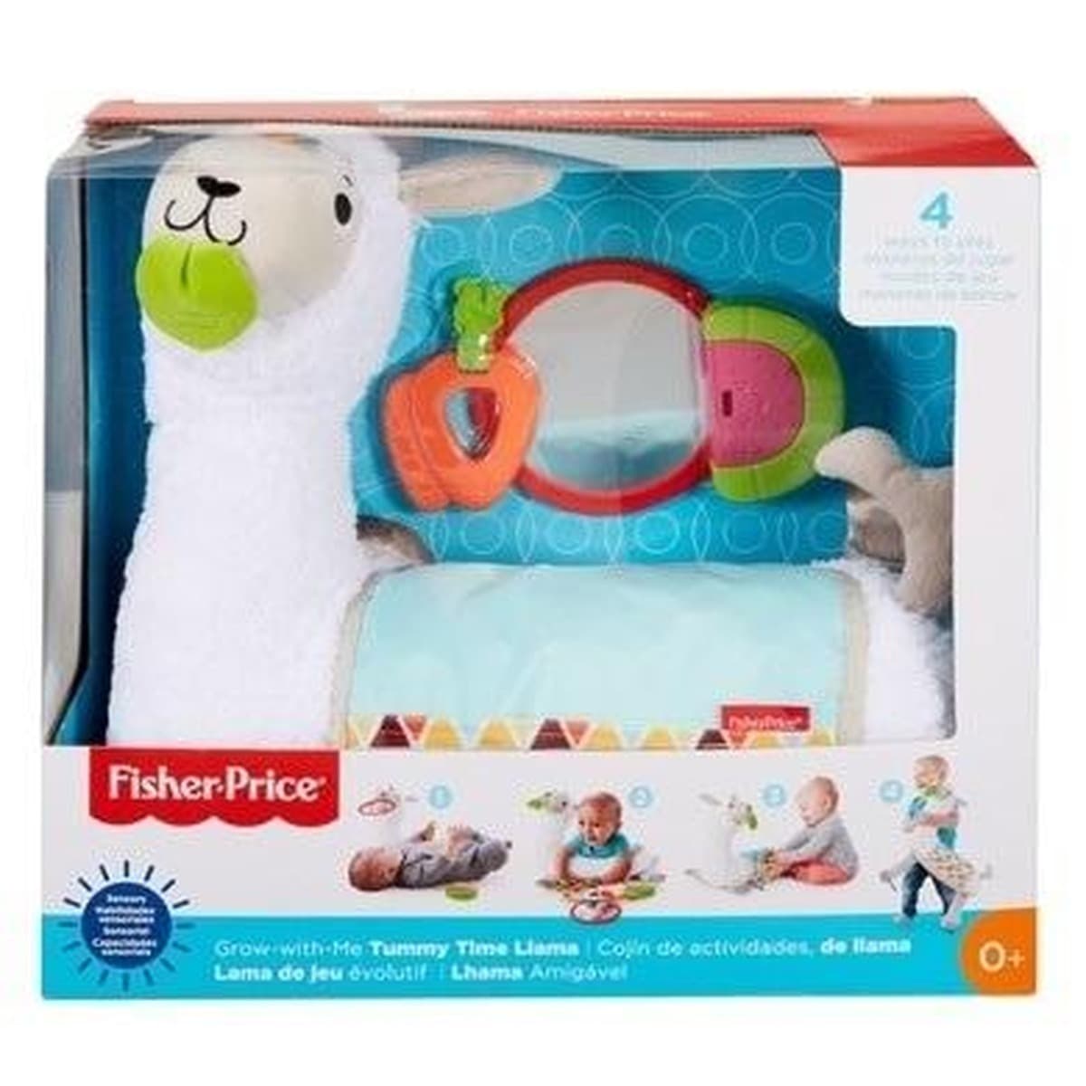 Fisher-Price Lama Edukacyjna Rosnę z Dzieckiem 4w1