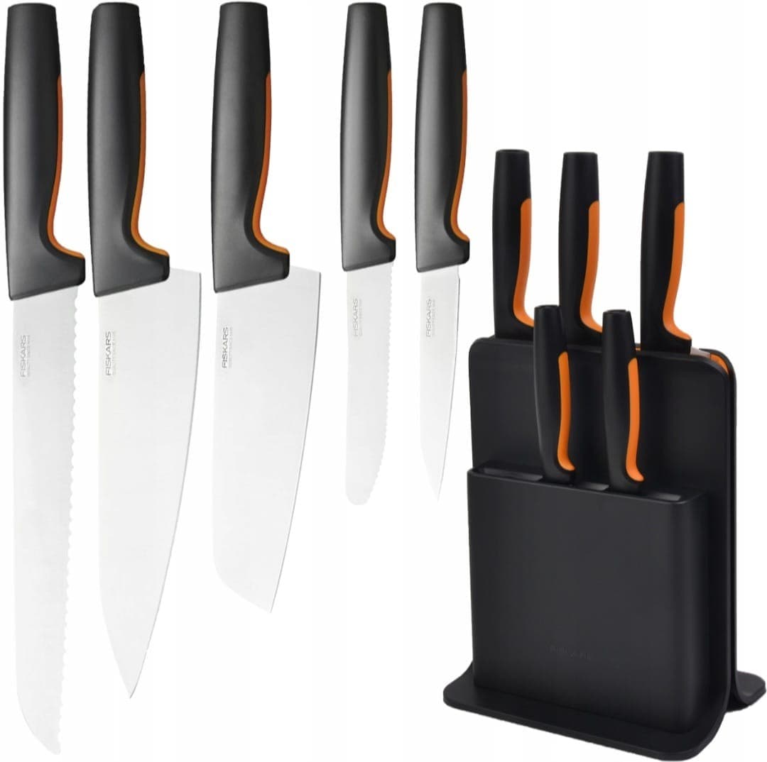 Fiskars Functional Form Blok do noży z otworami - 6 szt.