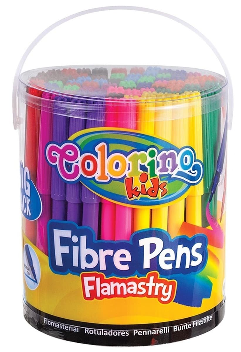 Flamastry 12 kolorów Colorino Kids 96 sztuk w tubie