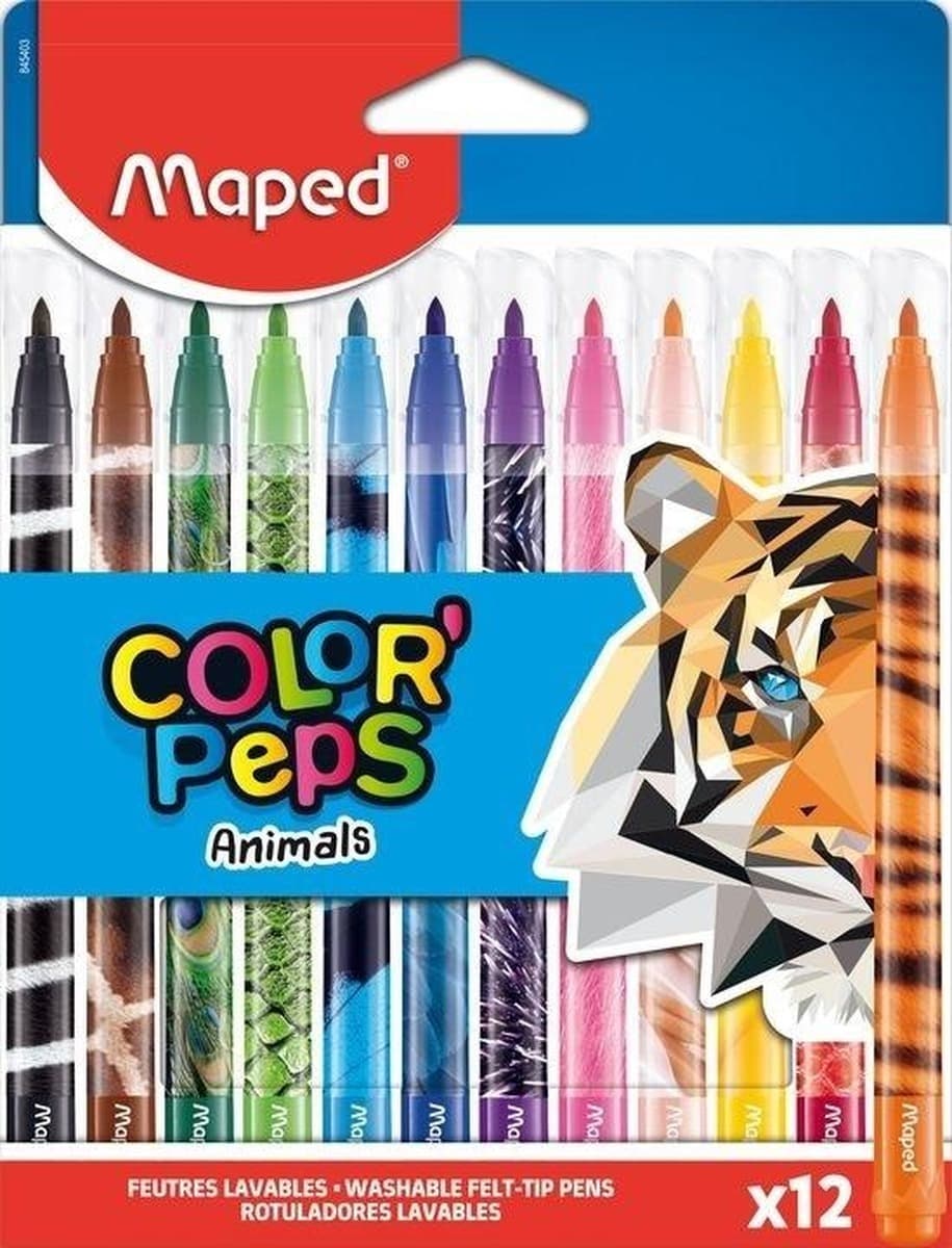 Flamastry Colorpeps animals Maped 845403